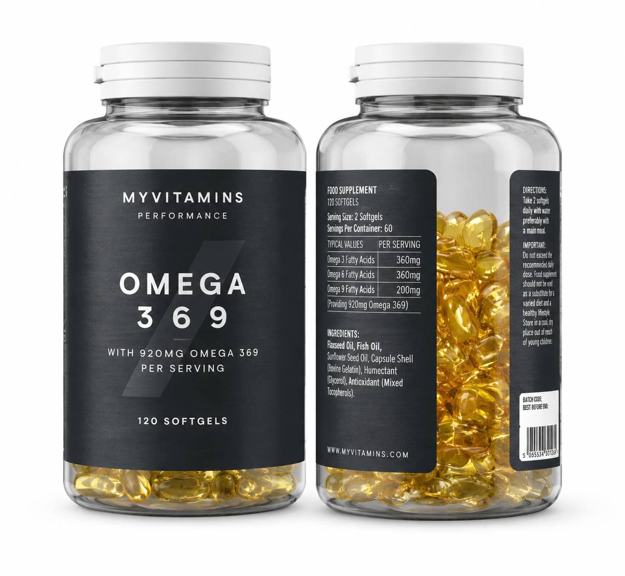 امگا 3 مای ویتامینز 369 (Myvitamins OMG3 ) اصل — تصویر ۲