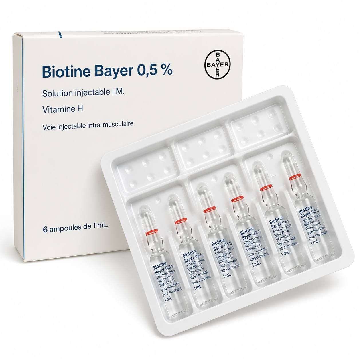 آمپول‌های بیوتین وبپانتن اصل بایر آلمان وارداتی مستقیم از آلمان(Biotin و Bepanthene )ضد ریزش قوی و تقویت کننده مو آقایان و بانوان