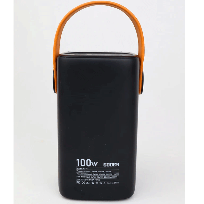 پاوربانک MOSSCO مدل IP-30 ظرفیت ۶۰ هزار میلی آمپر — تصویر ۴