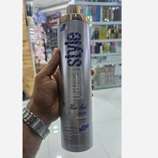 ماسک مو برزیلی سکرت اورجینال بدون سولفات حجم 1000 میل — تصویر ۳