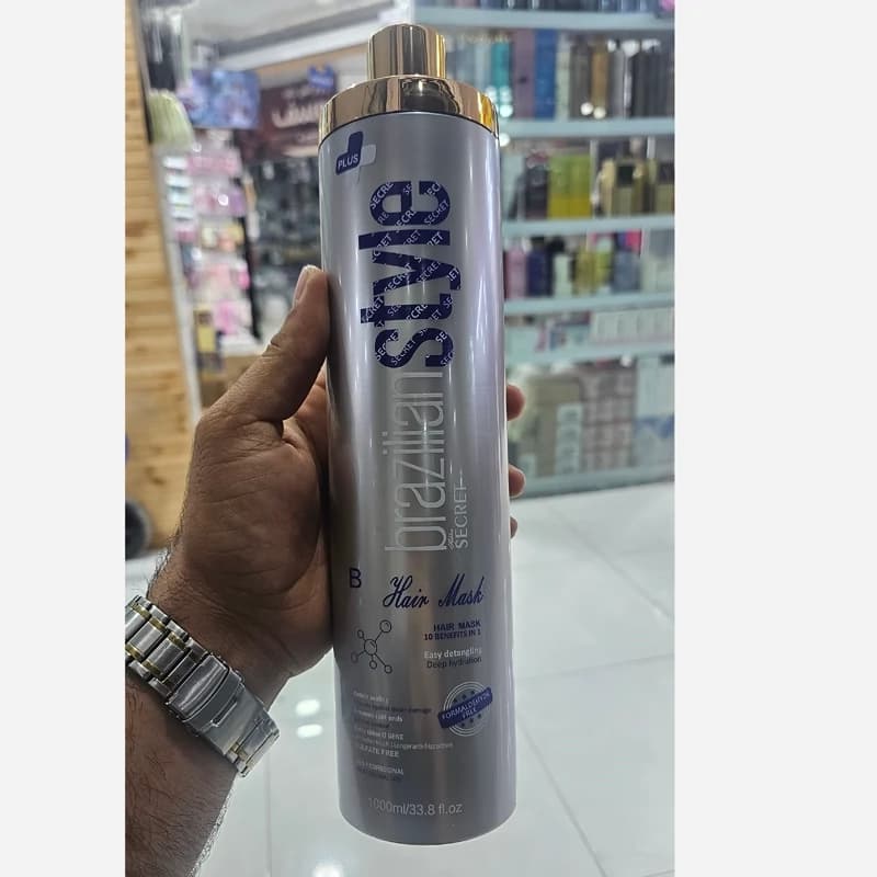 ماسک مو برزیلی سکرت اورجینال بدون سولفات حجم 1000 میل — تصویر ۷