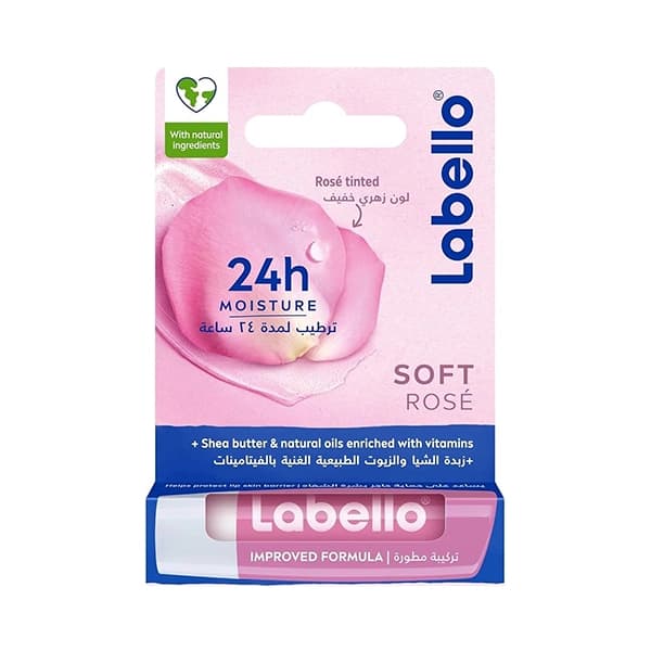 بالم لب لابلو مدل گل رز (soft rose) حجم 4.8 گرم