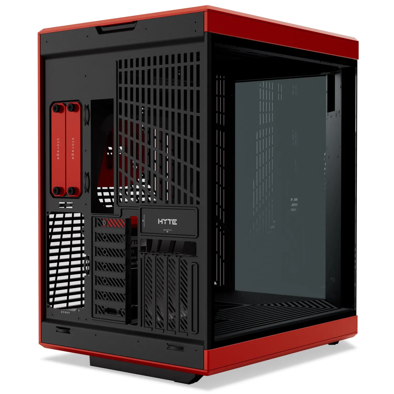 کیس HYTE مدل Y70 – TOUCH Infinite – Black Cherry — تصویر ۱۲