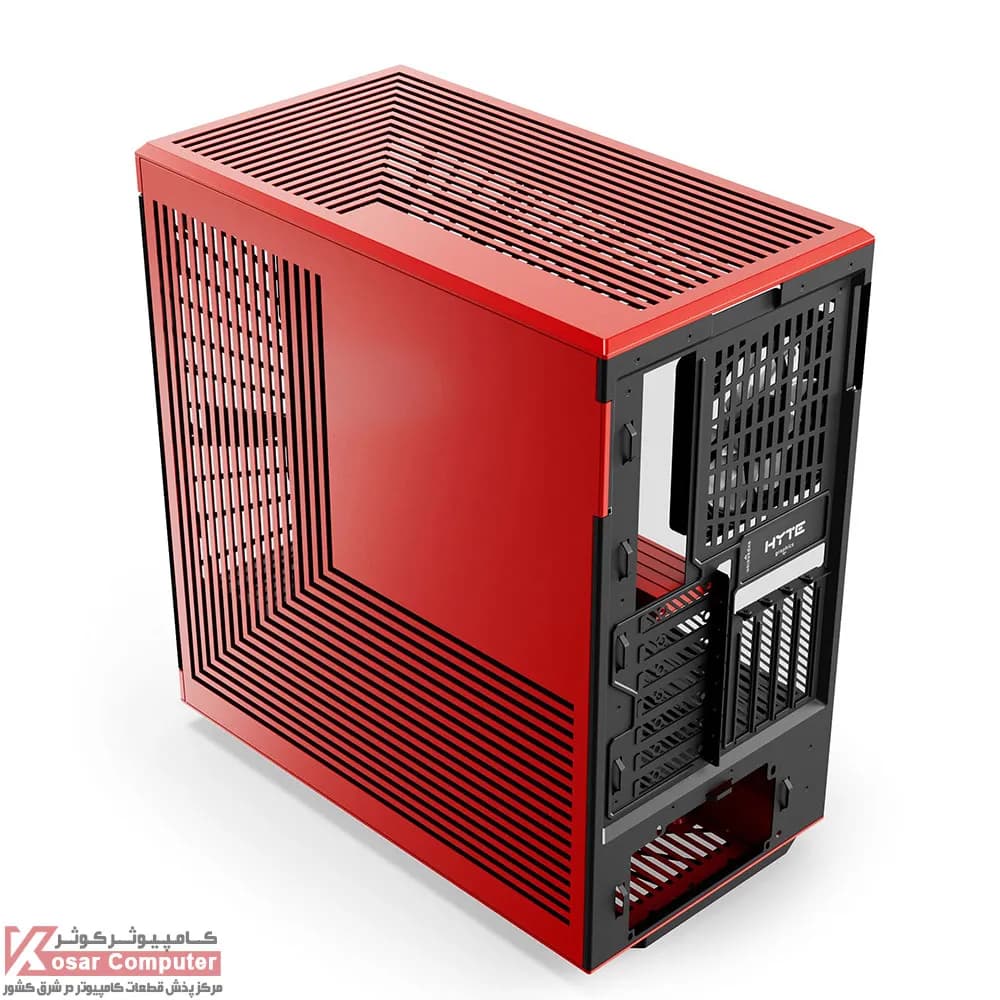 کیس HYTE مدل Y40 – Black Cherry — تصویر ۶