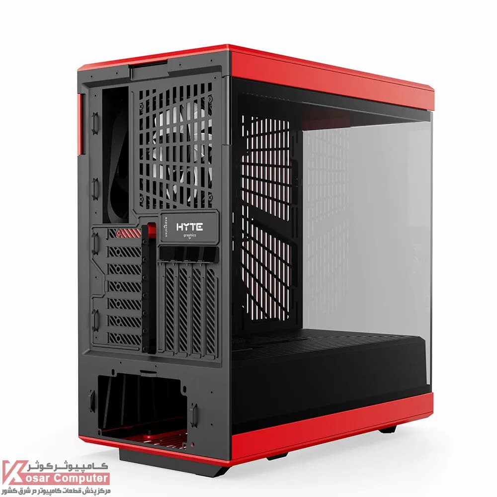 کیس HYTE مدل Y40 – Black Cherry — تصویر ۸