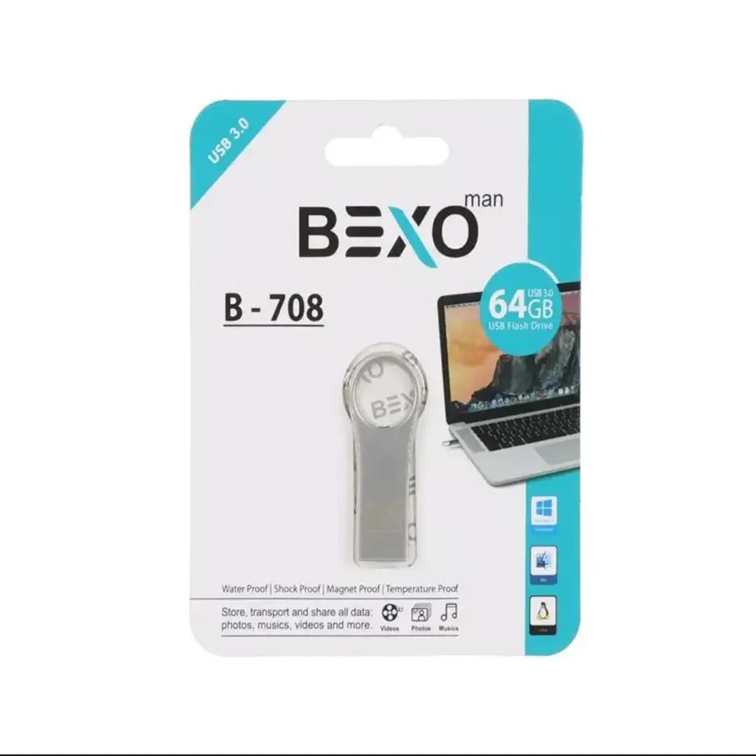فلش مموری بکسو مدل B-708 ظرفیت 64 گیگابایت USB3.0 — تصویر ۲