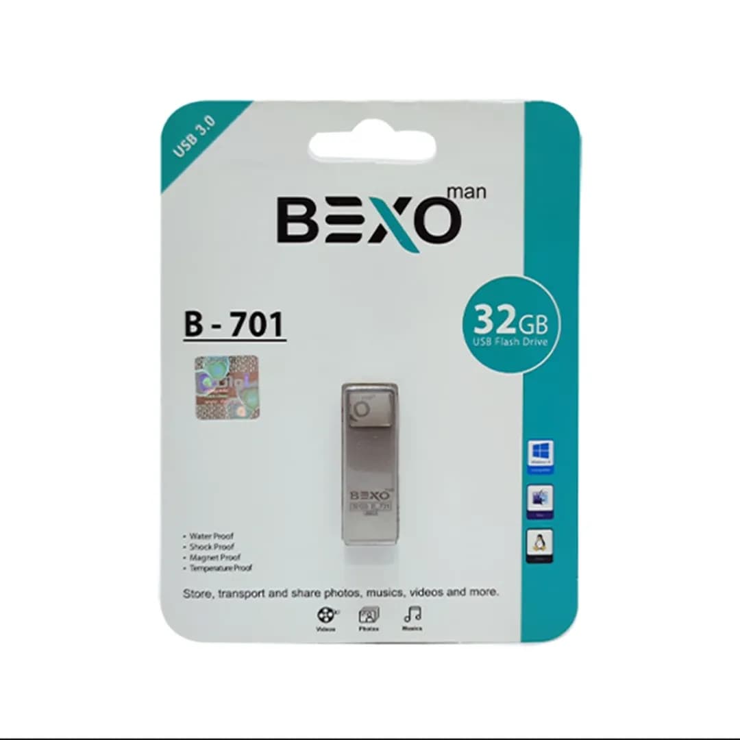 فلش مموری بکسو مدل B-701 ظرفیت 32 گیگابایت USB3.0 — تصویر ۲