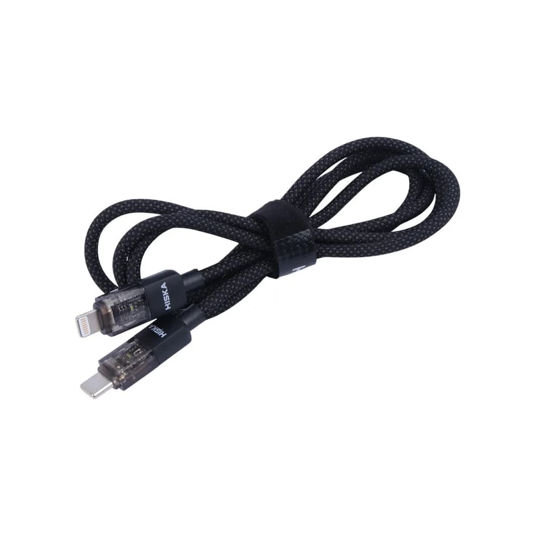 کابل دیتا و شارژ 27 وات Type-C به لایتنینگ هیسکا مدل LX-891CL — تصویر ۳