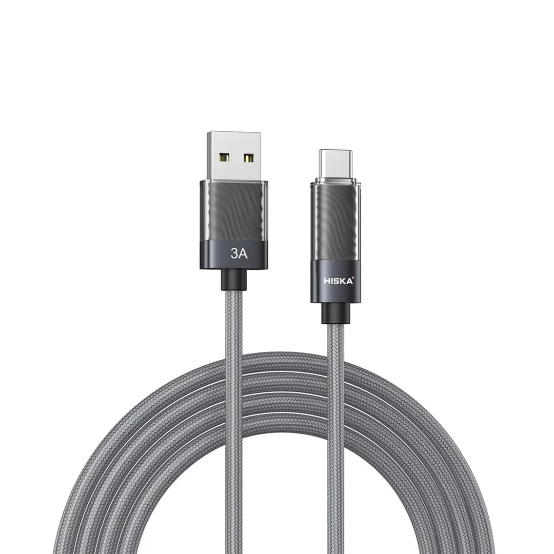 کابل شارژ و دیتا USB به Type-C هیسکا مدل LX-821AC