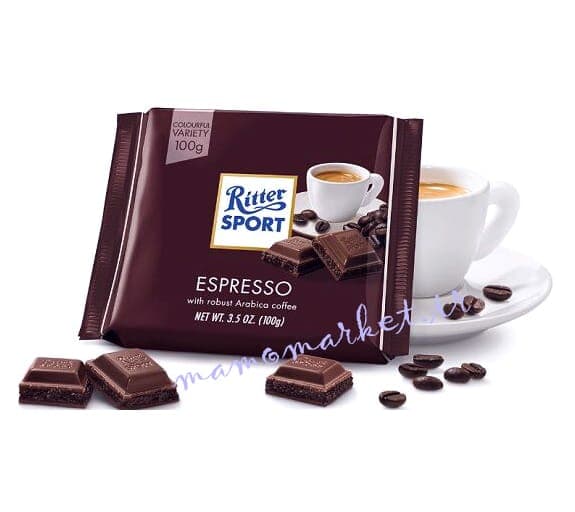 شکلات ریتر اسپرت اسپرسو Ritter Sport Espresso