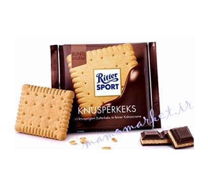 شکلات ریتر اسپرت بیسکویتی Ritter Sport Knusperkeks — تصویر ۲