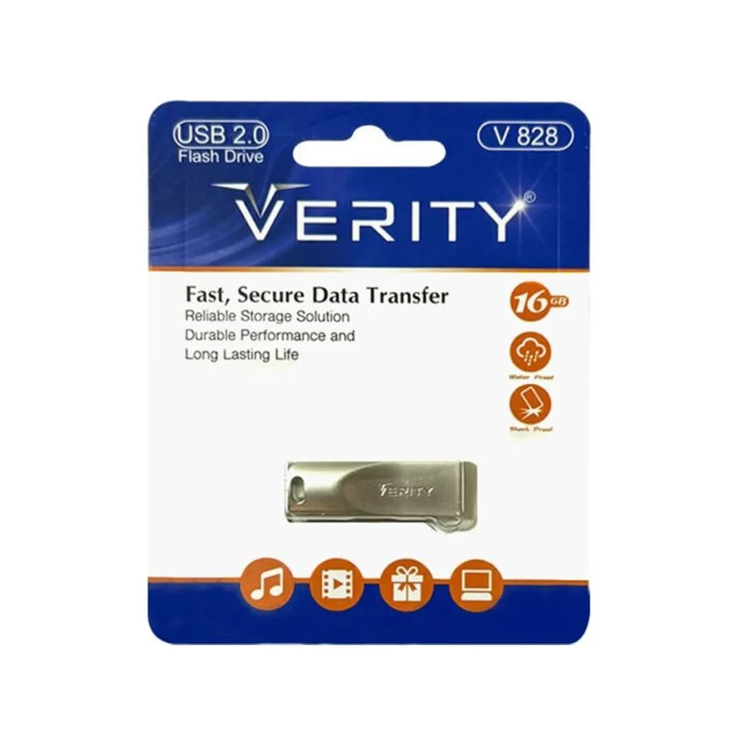 فلش مموری وریتی مدل V828 ظرفیت 16 گیگابایت USB2.0 — تصویر ۲