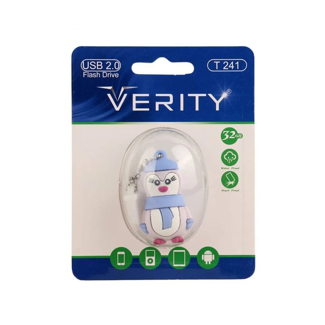 فلش مموری عروسکی وریتی مدل T241 ظرفیت 32 گیگابایت USB2.0 — تصویر ۲