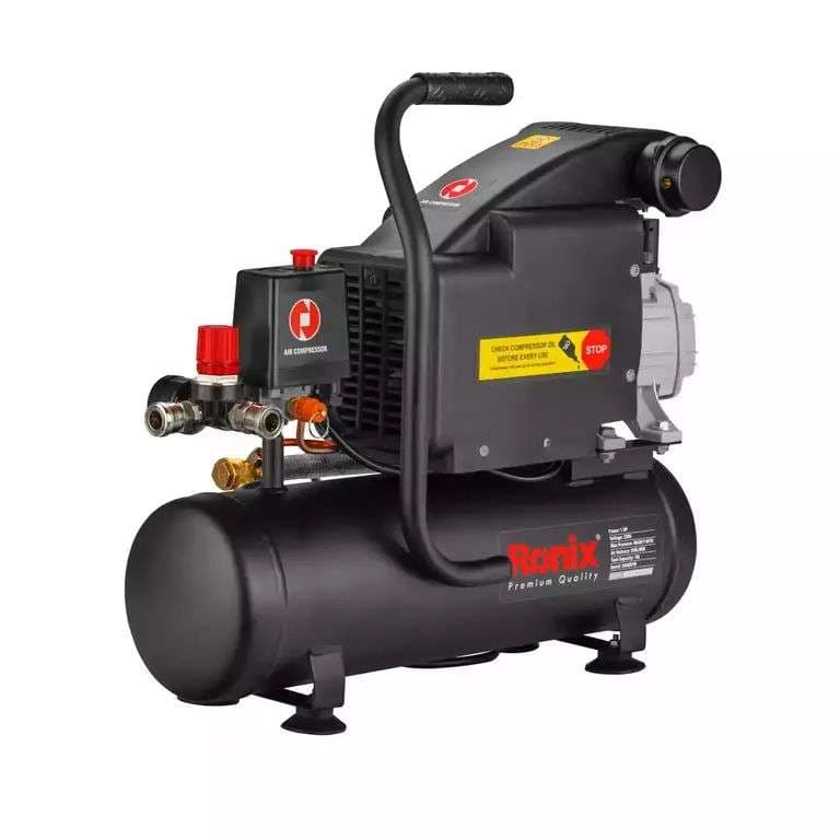 کمپرسور باد رونیکس مدل RC-1010 روغنی ظرفیت ۱۰ لیتر — تصویر ۲