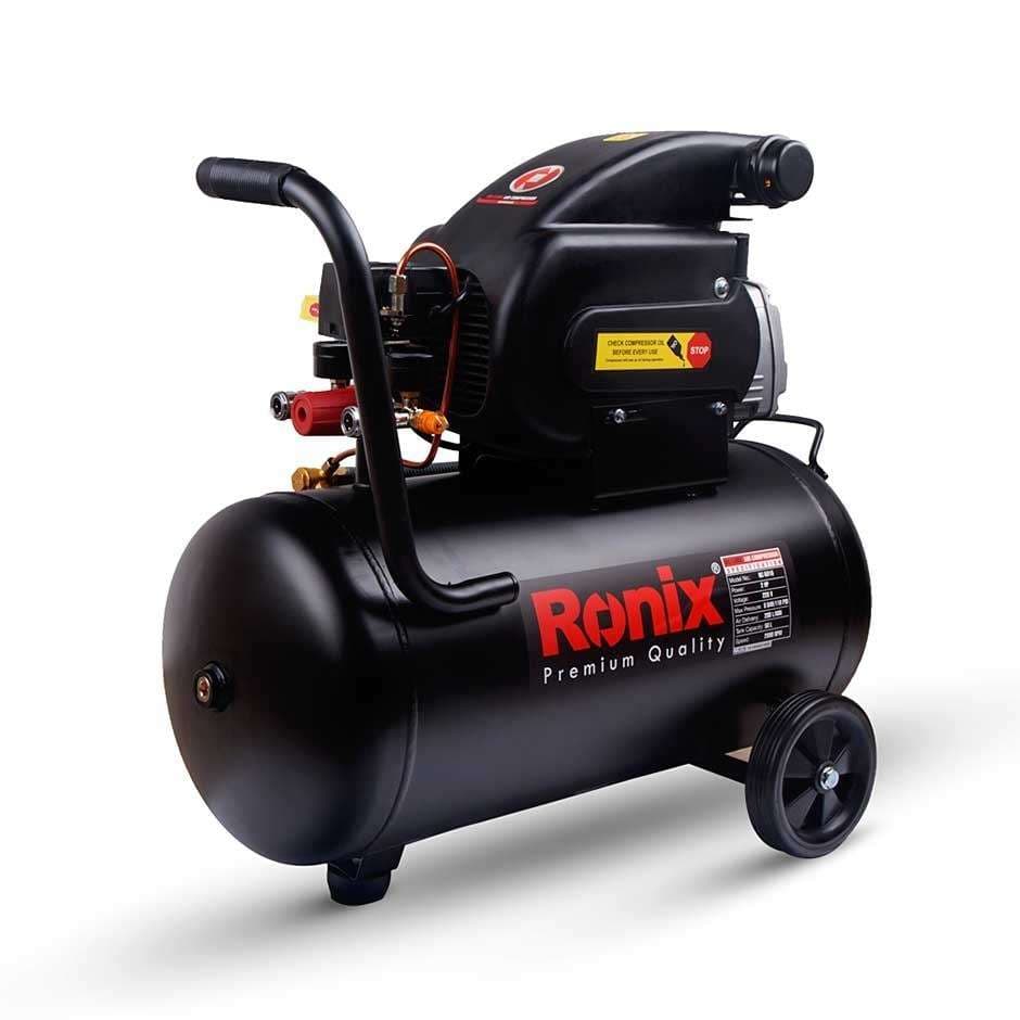 کمپرسور باد رونیکس مدل RC-1010 روغنی ظرفیت ۱۰ لیتر