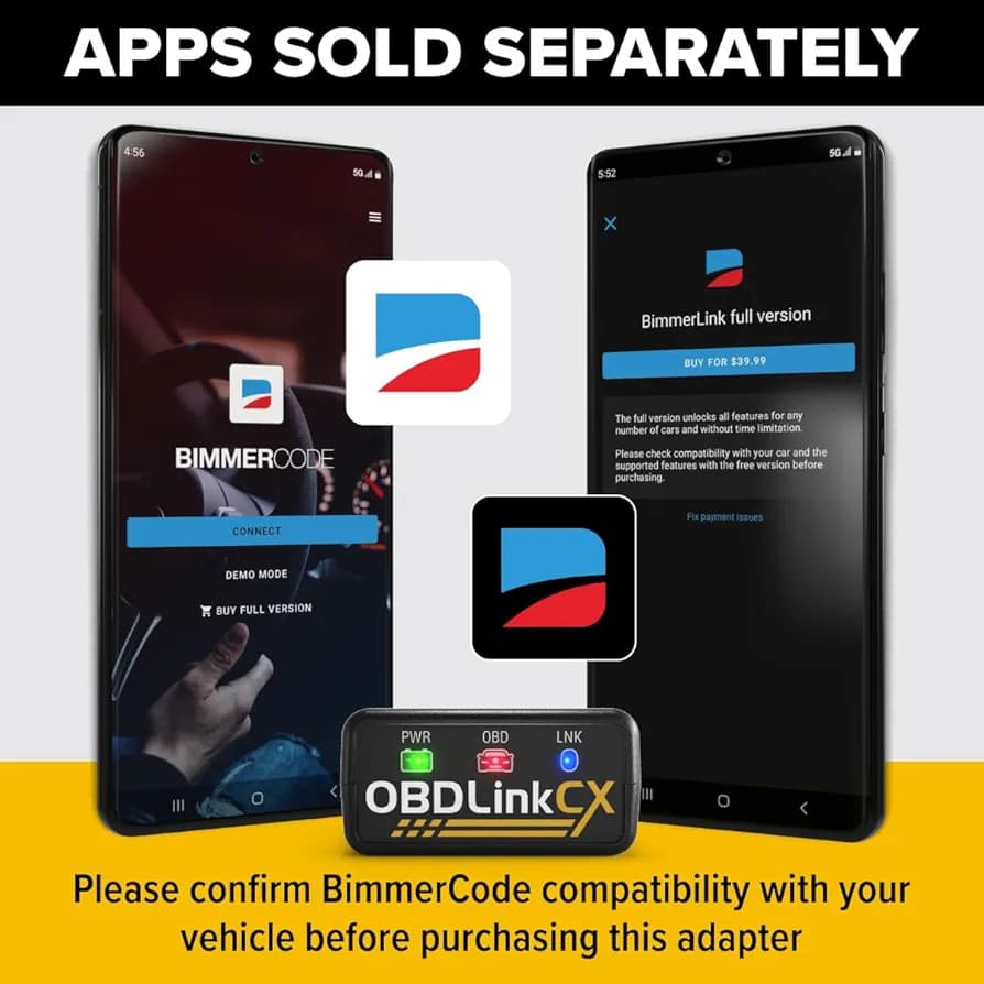 آداپتور OBDLink CX Bimmercode بلوتوث — تصویر ۴