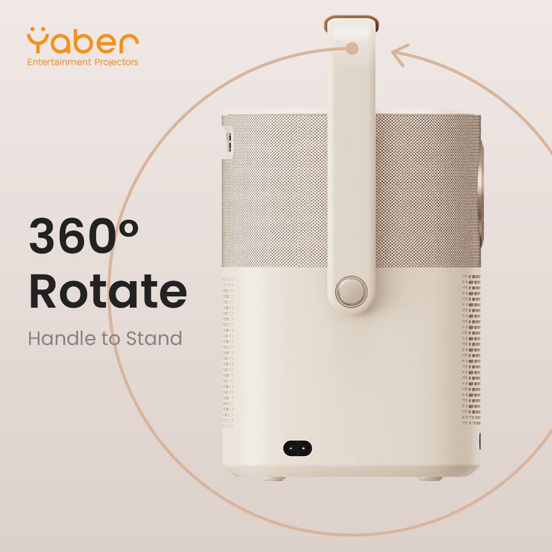 “پروژکتور قابل حمل Yaber T2 Plus GTV — تصویر ۸