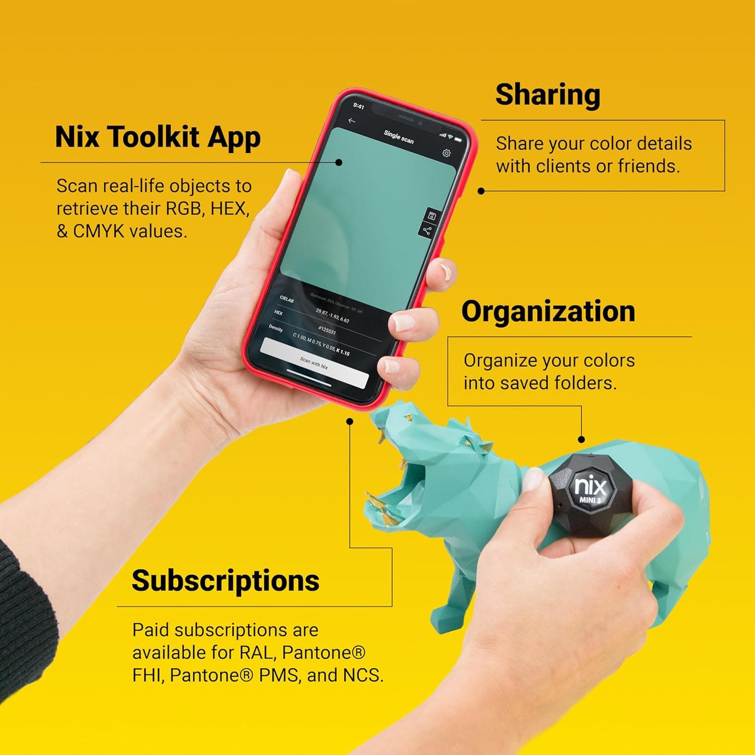 حسگر رنگ Nix Mini 3 — تصویر ۳