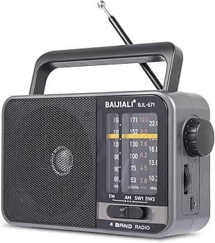 رادیو قابل حمل AM/FM بدون باتری مدل BJL-671)