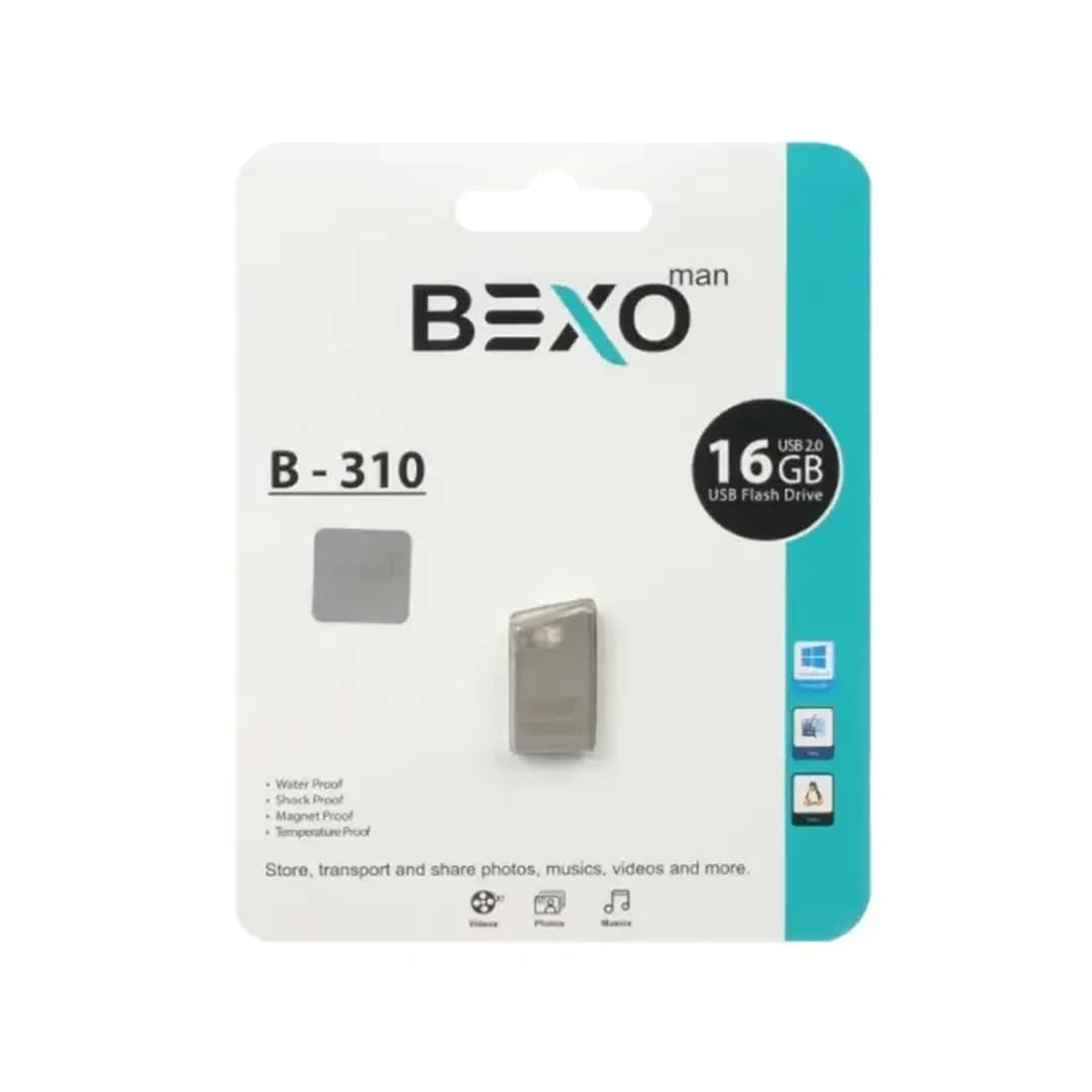 فلش مموری بکسو مدل B-310 ظرفیت 64 گیگابایت USB2.0 — تصویر ۲