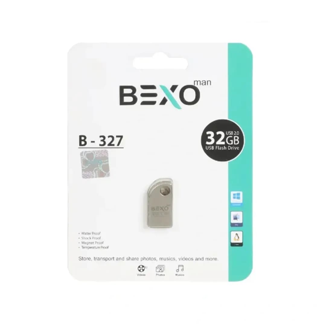 فلش مموری بکسو مدل B-327 ظرفیت 32 گیگابایت USB2.0 — تصویر ۲