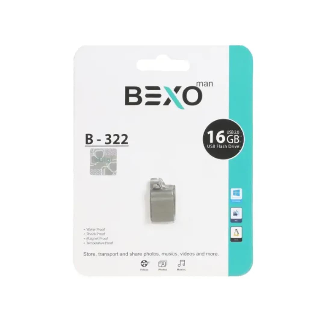 فلش مموری بکسو مدل B-322 ظرفیت 32 گیگابایت USB2.0 — تصویر ۲