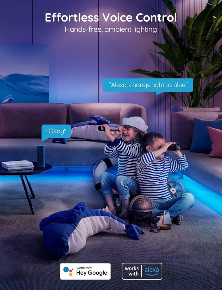 ریسه هوشمند نوار چراغ RGB هوشمند Govee — تصویر ۵
