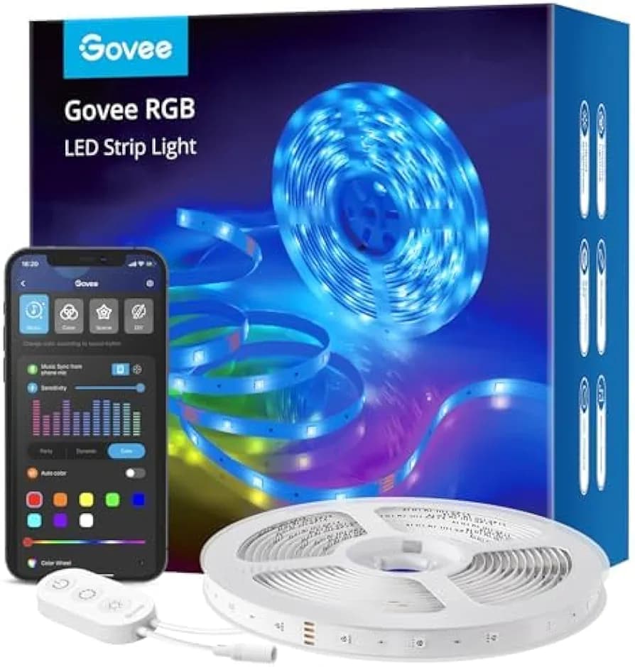 ریسه هوشمند نوار چراغ RGB هوشمند Govee — تصویر ۶