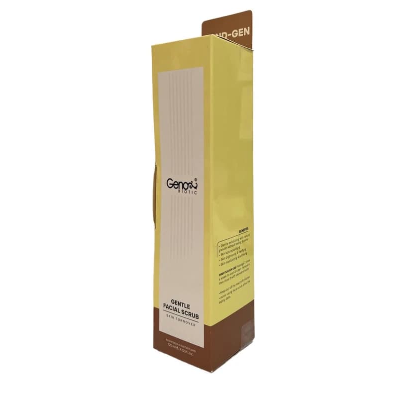 اسکراب لایه بردار نرمال صورت ژنوبایوتیک حجم 120 میلی لیتر — تصویر ۲