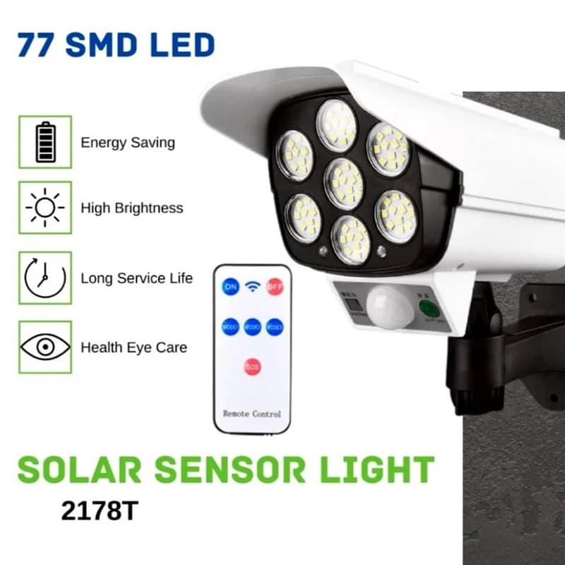 پروژکتور دیواری خورشیدی مدل Solar Sensor light2187T — تصویر ۵