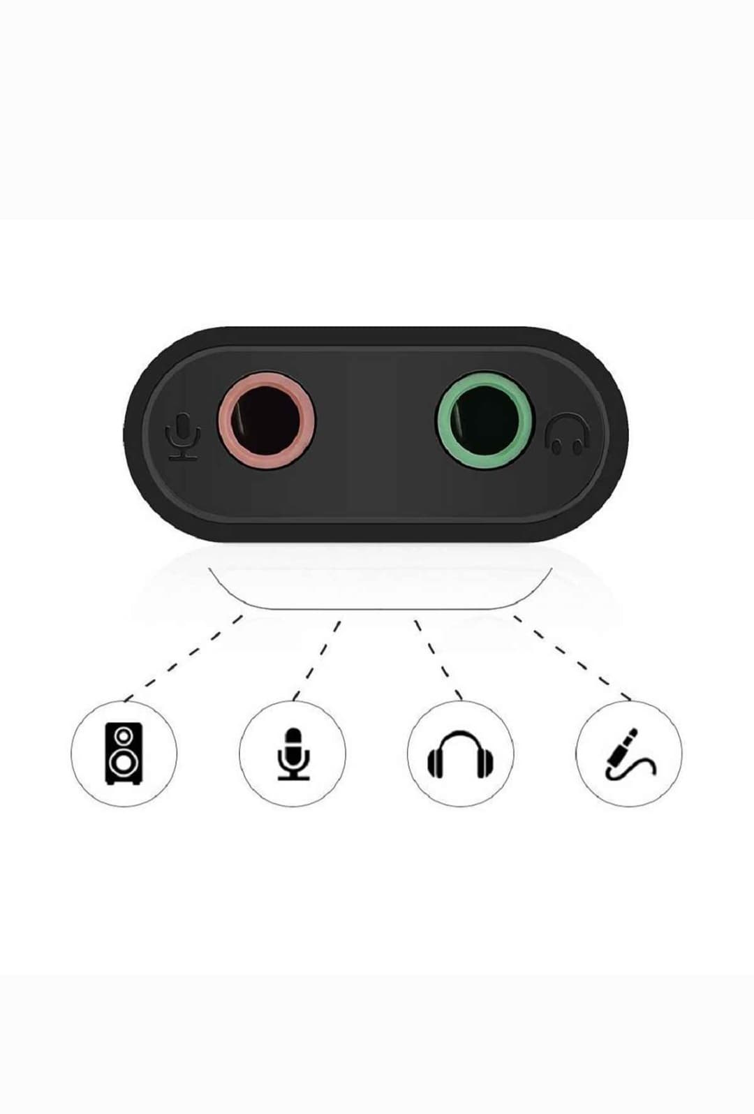 کابل آداپتور صوتی USB — تصویر ۴