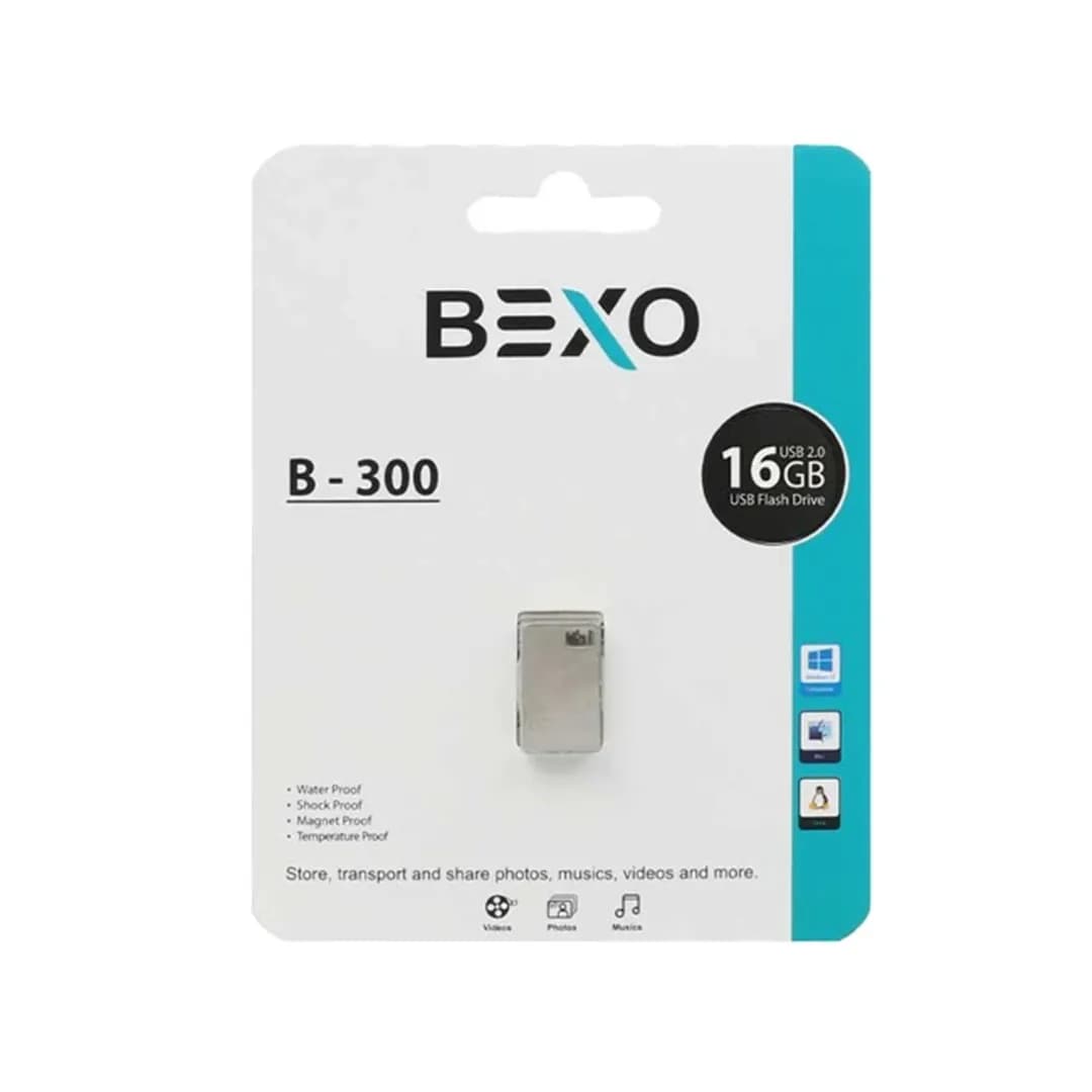 فلش مموری بکسو مدل B-300 ظرفیت 16 گیگابایت USB2.0 — تصویر ۲