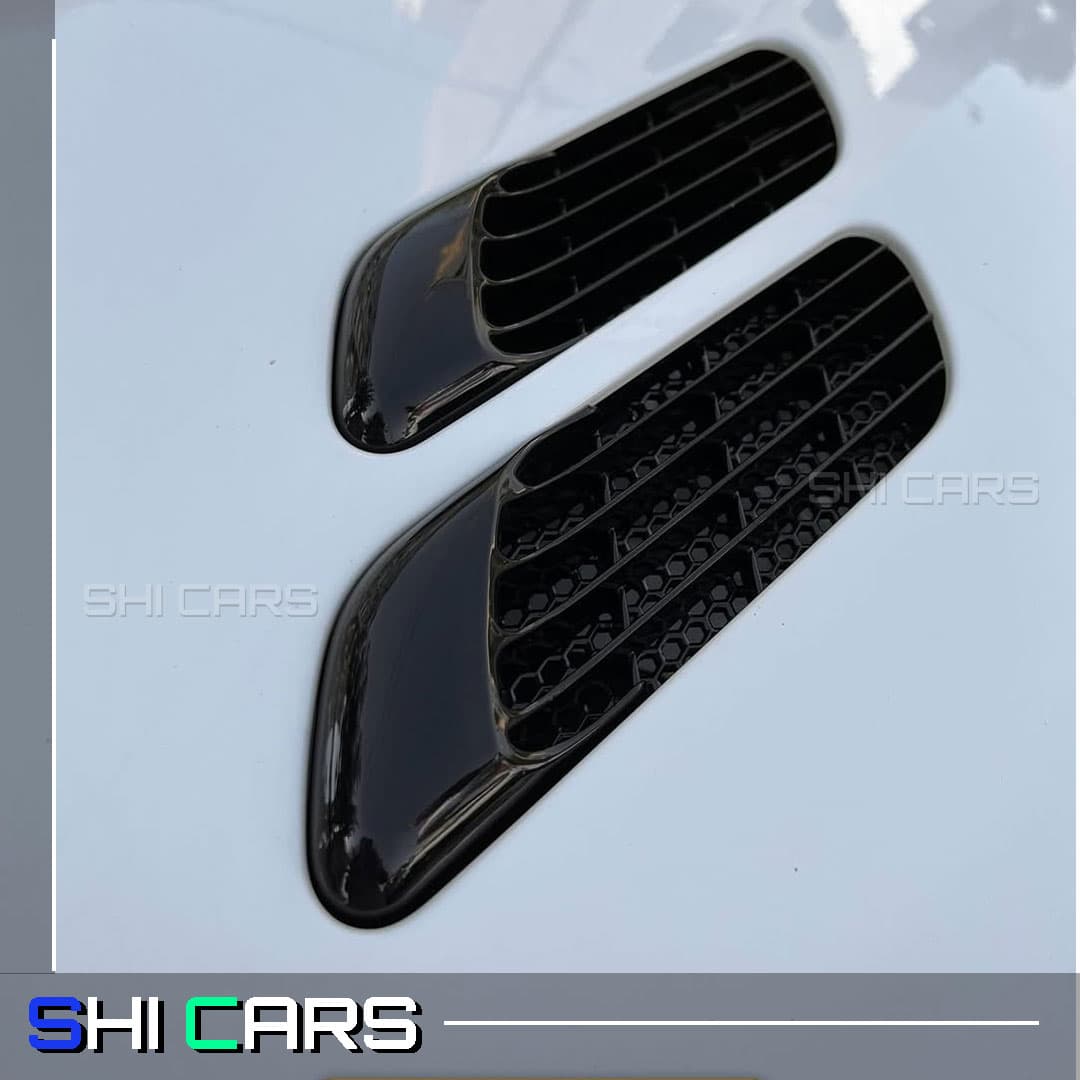 دریچه هواکش روی کاپوت مشکی پیانویی 206 – شیکارز — تصویر ۳