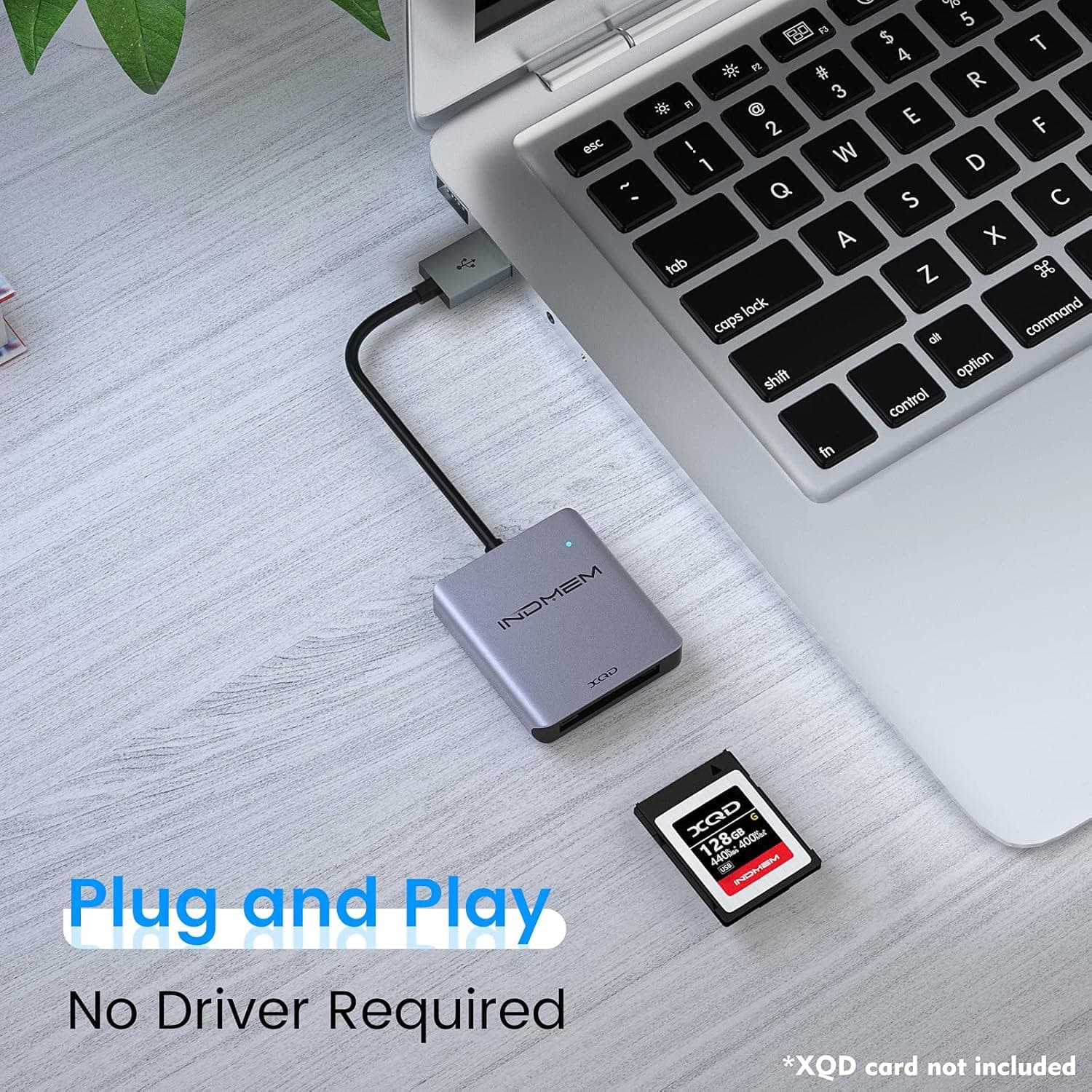 کارت‌خوان XQD، مدل INDMEM USB 3.0 — تصویر ۷