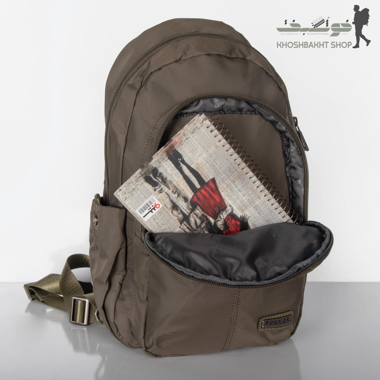 بادی بگ و کوله دوکاره برند fouvor کد 2961-09 — تصویر ۷