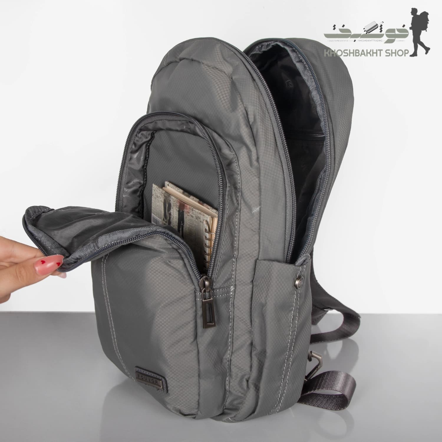 بادی بگ و کوله دوکاره برند fouvor کد 2961-09 — تصویر ۲