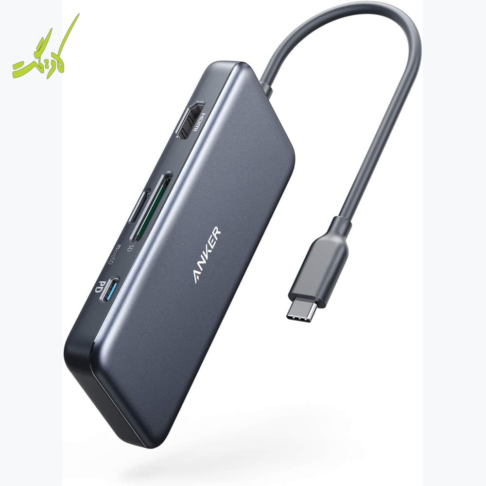 هاب ۷ پورت USB-C انکر Anker PowerExpand+ 7-in-1 A8346