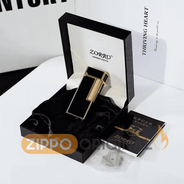 فندک بنزینی Zorro طرح دانهیل — تصویر ۵