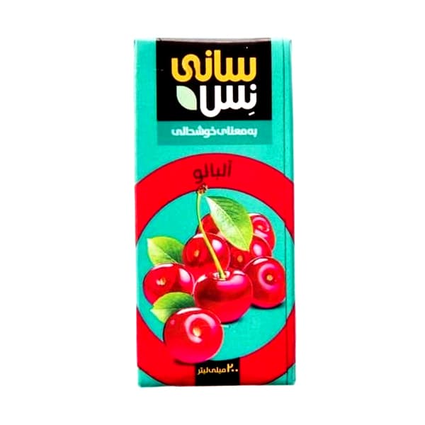 آبمیوه آلبالو سانی نس(200 میلی لیتر)