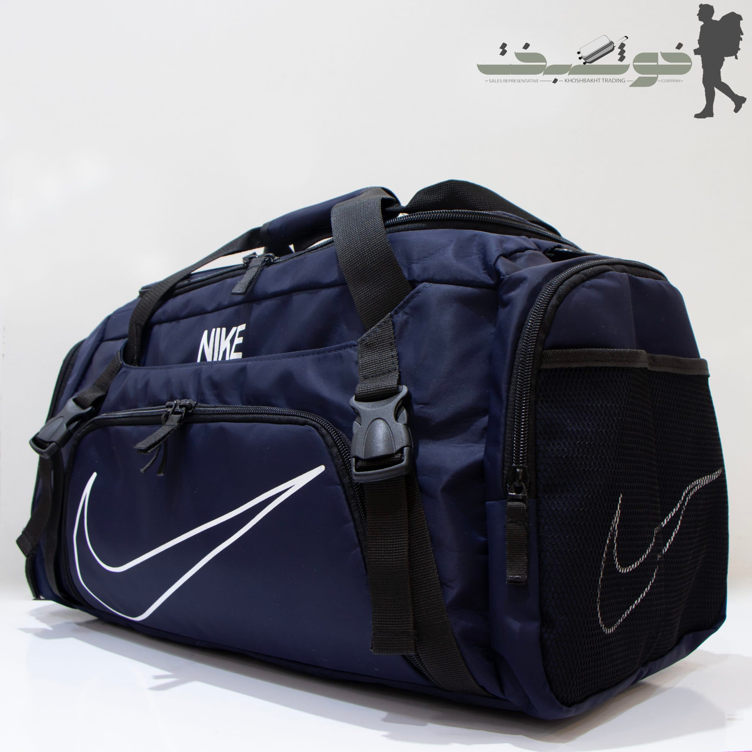 کیف ورزشی و باشگاه برند NIKE با محفظه مخصوص کفش — تصویر ۸