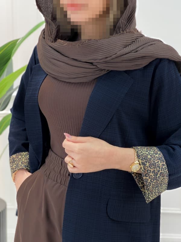 کت آستین پلنگی — تصویر ۴
