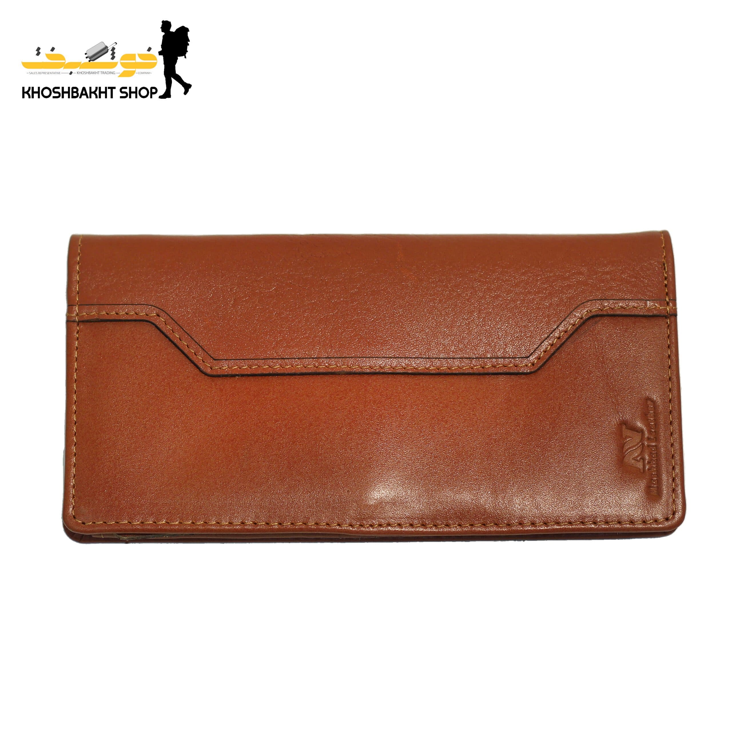 کیف پول رسمی چرم طبیعی طبیعی مدل 02