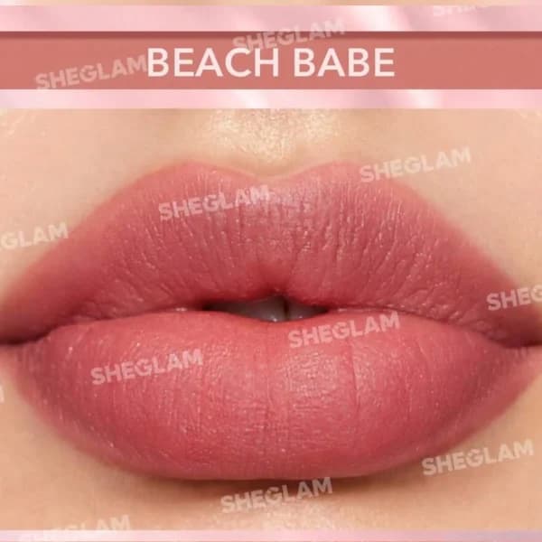 رژلب شیگلم استارلایت رنگ beach babe — تصویر ۲