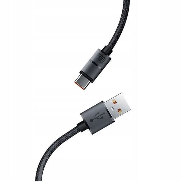 کابل سوپر فست شارژ یو اس بی به تایپ سی 100W رسی مدل RS12C — تصویر ۲