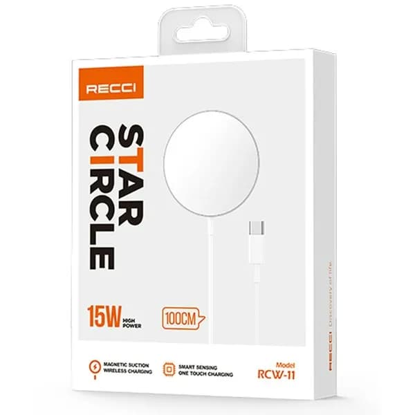 شارژر بی سیم مگ سیف 15 وات رسی مدل RCW-11 — تصویر ۲