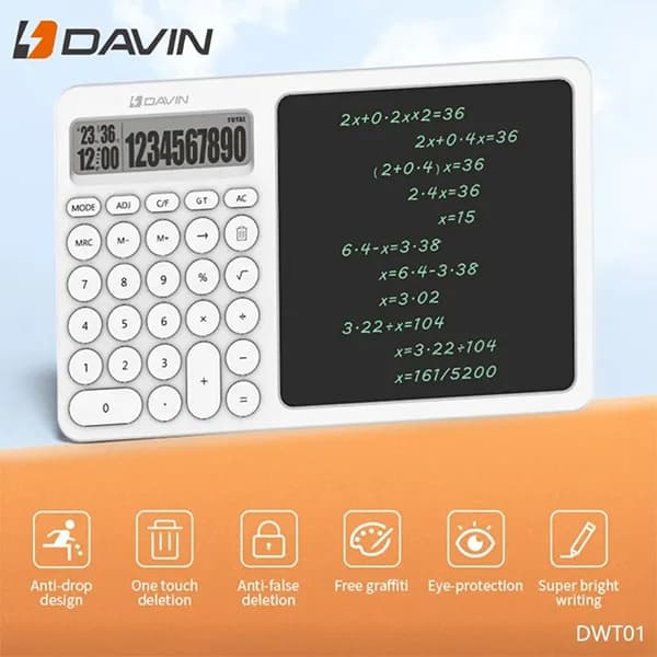 تبلت ماشین حساب داوین مدل DWT01 — تصویر ۲