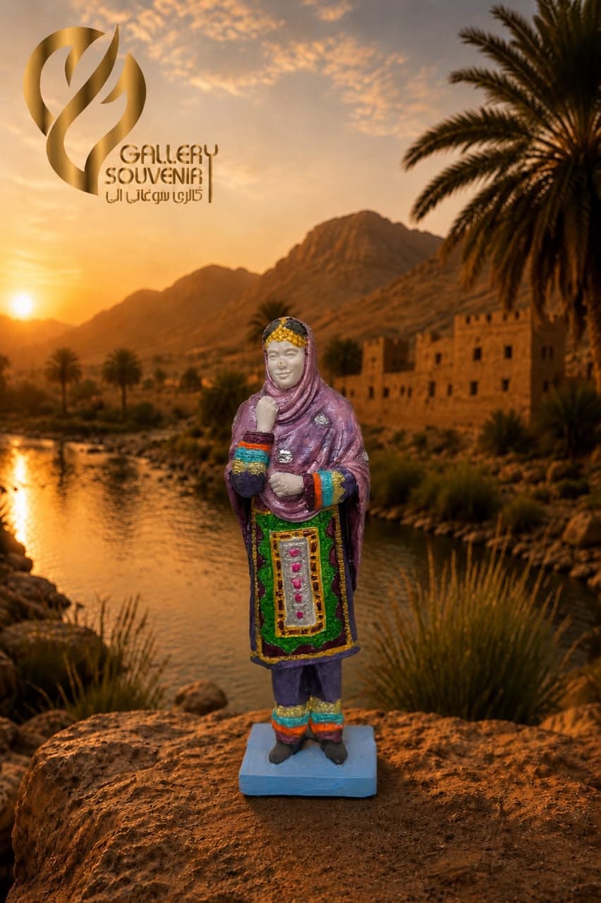 مجسمه اقوام ایرانی (خانوم بلوچ) — تصویر ۵