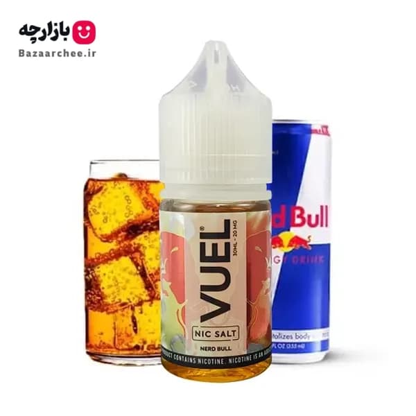 سالت نیکوتین نوشابه انرژی زا ردبول ویول | VUEL NERD BULL Salt