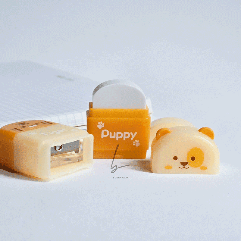 پاک کن تراش فانتزی TOCHAIN مدل puppy — تصویر ۲