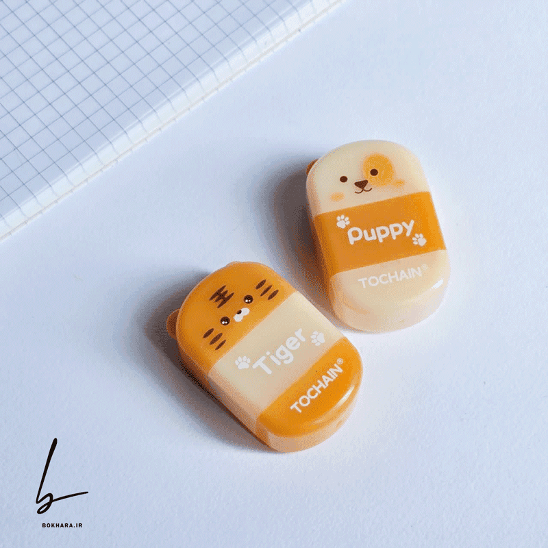 پاک کن تراش فانتزی TOCHAIN مدل puppy — تصویر ۳